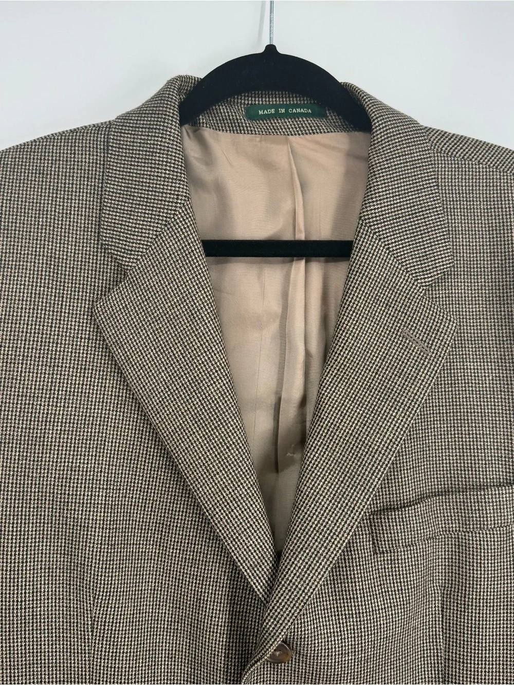 Lauren Ralph Lauren Sport Coat Men's 44 R Lambs Wool Jacket Blazer 3 Button